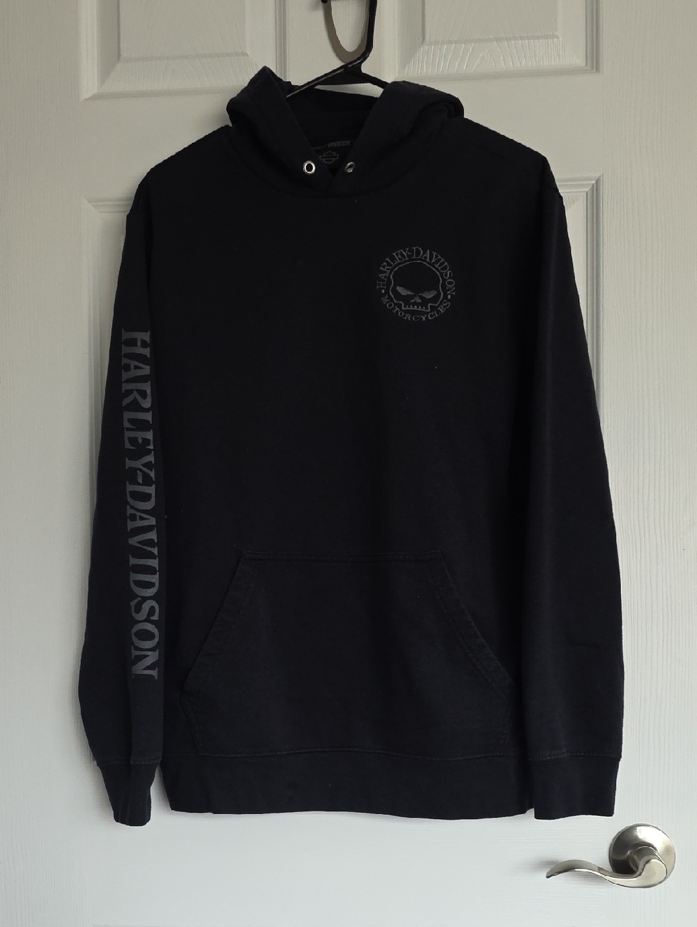 Harley-Davidson Black Logo Pullover Hoodie
